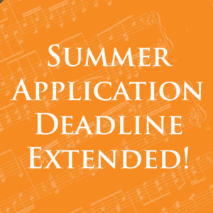 Read more about the article Summer Program Application Deadline Extended!
