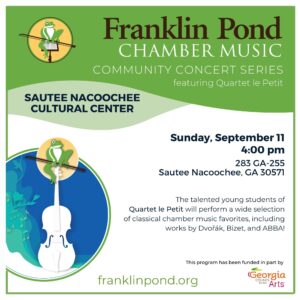 Read more about the article Quartet le Petit in Concert – September 11